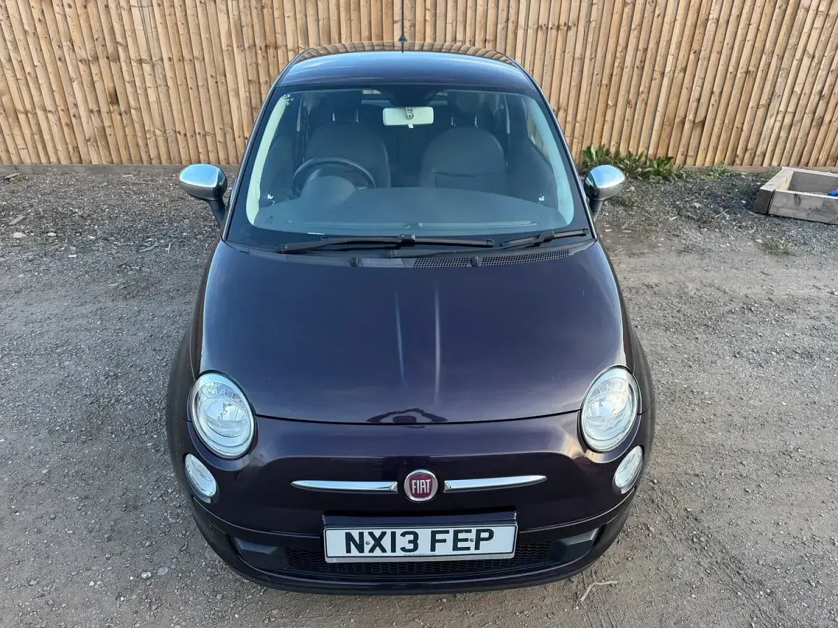 Used Fiat 500 Pop 69 HP (50 kW) 2013 Mauve/purple Hatchback