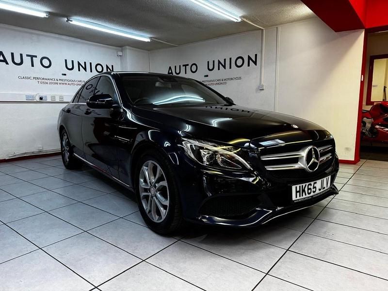 Blue Used 2016 Mercedes C220 Sedan | £9,495 (Good price) - Image 1/4