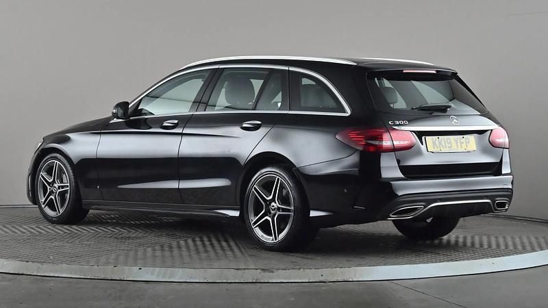 Used Mercedes C300 AMG Line Premium 258 HP (189 kW) 2019 Black Estate