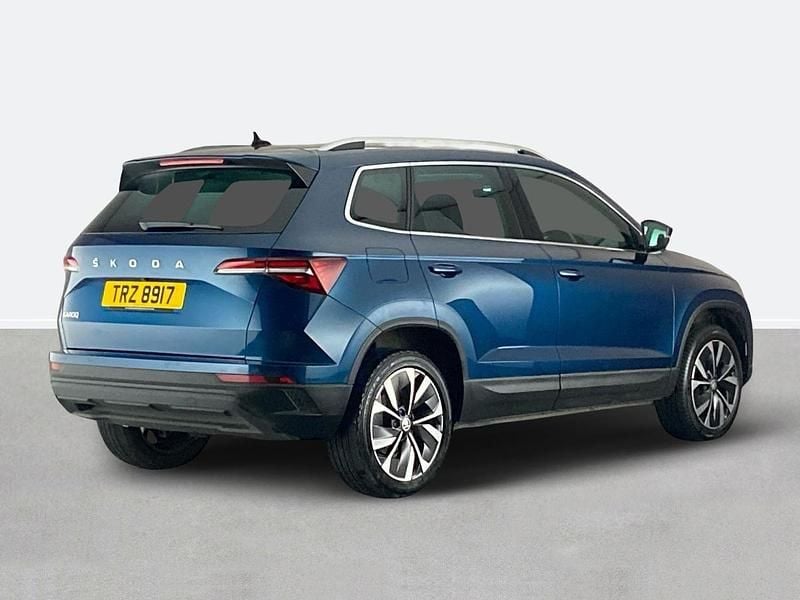 Used Skoda Karoq SE L 150 HP (110 kW) 2022 Blue SUV