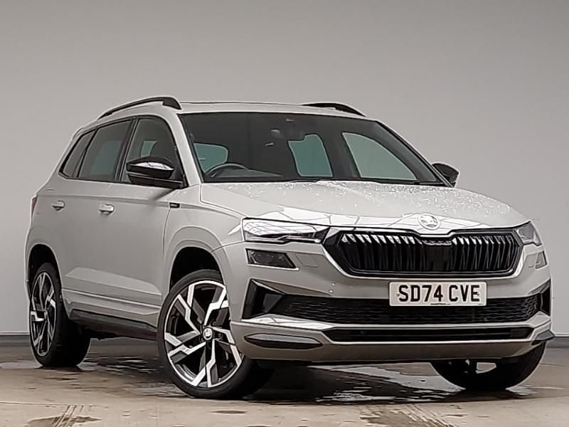 Used Skoda Karoq SportLine 150 HP (110 kW) 2024 Grey SUV