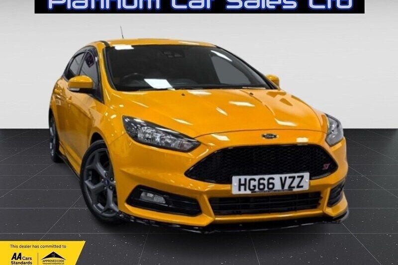 Yellow Used 2017 Ford Focus ST Hatchback | £13,495 (A bit pricey) - Image 1/1
