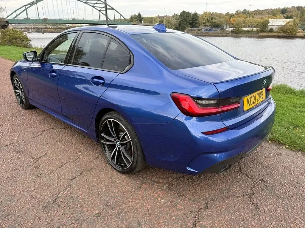 Used BMW 330e M Sport 2021 Blue Sedan