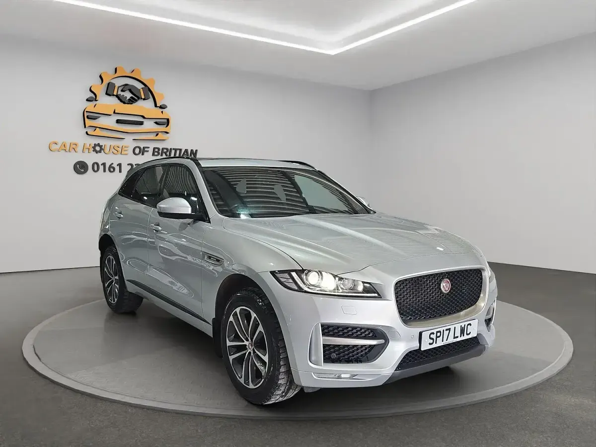 Used Jaguar F-Pace R-Sport 180 HP (132 kW) 2017 Silver SUV