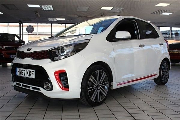 White Used 2017 Kia Picanto GT-Line S Hatchback | £9,490 (Fair price) - Image 1/4