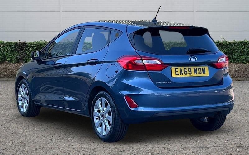 Used Ford Fiesta Trend 86 HP (63 kW) 2019 Blue Hatchback