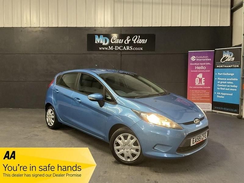 Used Ford Fiesta 94 HP (69 kW) 2009 Blue Hatchback