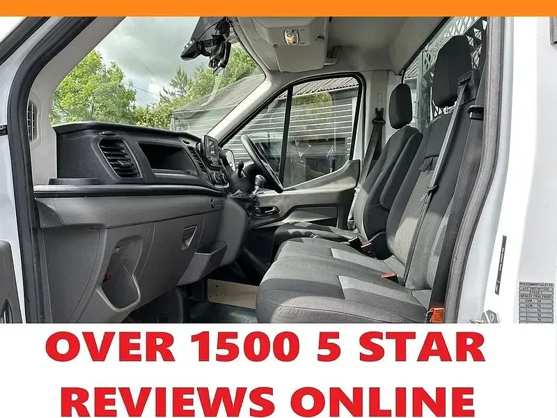 Used Ford Transit 130 HP (95 kW) 2022 White Cabriolet