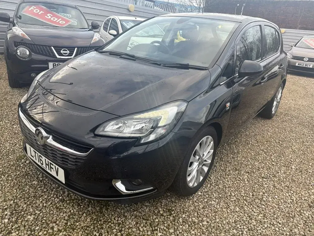 Used Vauxhall Corsa 90 HP (66 kW) 2016 Black Hatchback