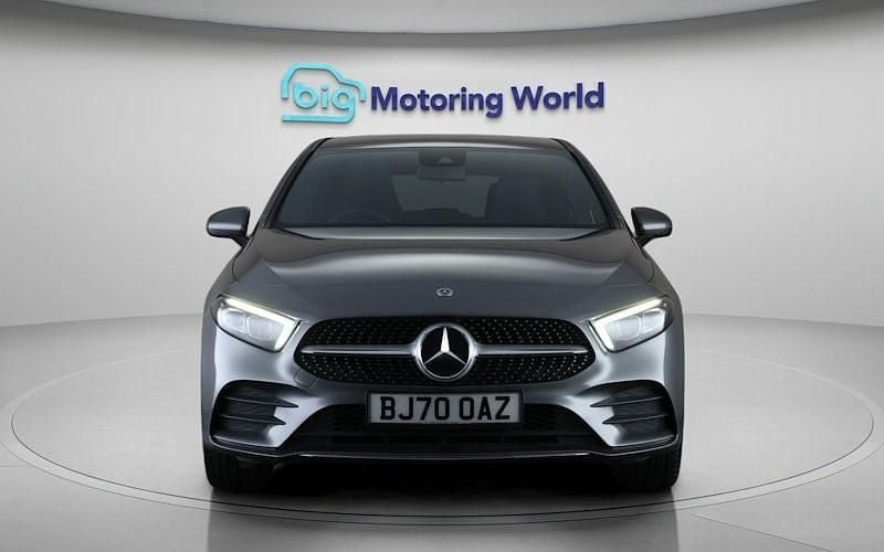 Used Mercedes A250 AMG line 259 HP (190 kW) 2020 Grey Hatchback
