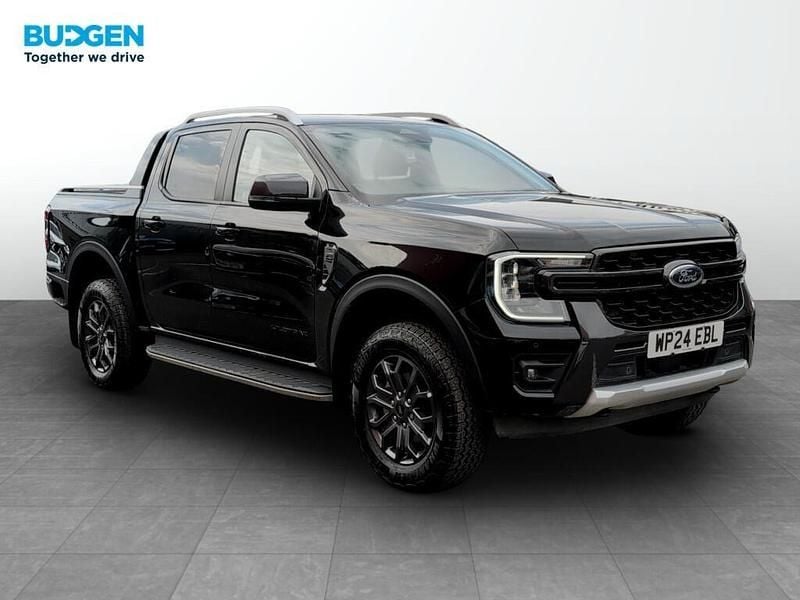 Black Used 2024 Ford Ranger Wildtrack Pickup | £31,501 (Super price) - Image 1/4