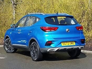 Used MG ZS Exclusive 106 HP (77 kW) 2022 Blue SUV