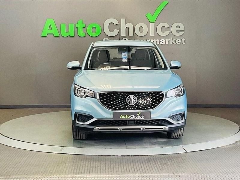 Usado MG ZS Exclusive 105 kW (143 HP) 2020 Azul SUV