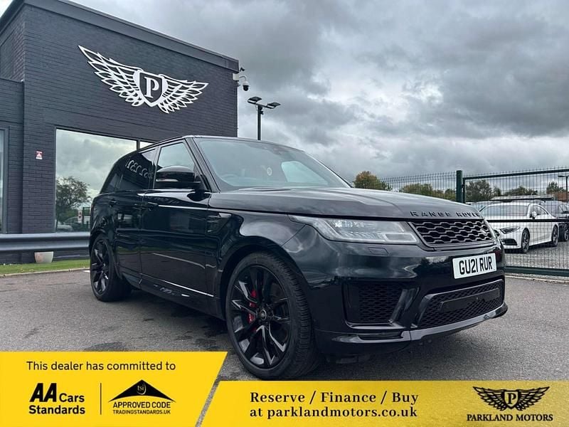 Used Land Rover Range Rover Sport S 400 HP (294 kW) 2021 Black SUV