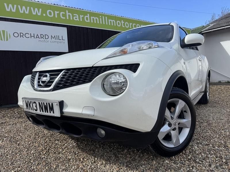 Used Nissan Juke Visia 94 HP (69 kW) 2013 White SUV