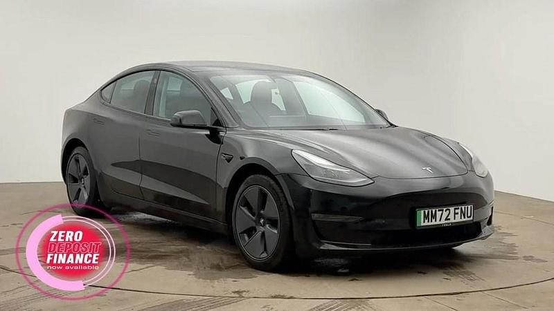 Black Used 2022 Tesla Model 3 Long Range AWD Sedan | £20,399 (Fair price) - Image 1/3