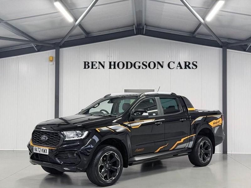 Black Used 2022 Ford Ranger Wildtrack Pickup | £27,995 (Expensive) - Image 1/4