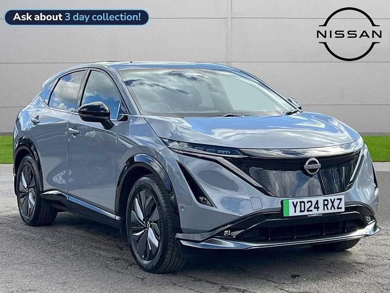 Grey Used 2024 Nissan Ariya Evolve SUV | £36,495 - Image 1/4