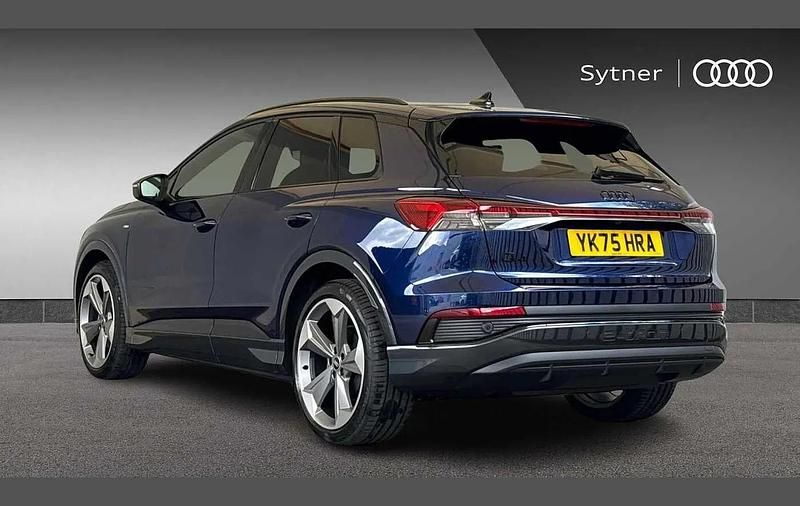 Used Audi Q4 e-tron Black Edition 210 kW (286 HP) 2025 Blue SUV