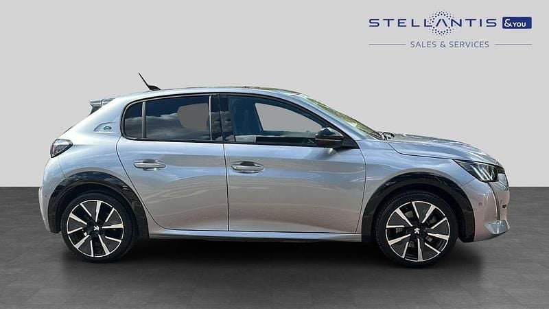 Used Peugeot e-208 Premium 98 kW (134 HP) 2021 Grey Hatchback