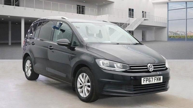 Black Used 2017 VW Touran SE MPV | £10,495 (A bit pricey) - Image 1/3