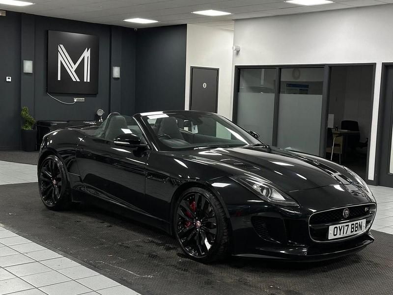 Black Used 2017 Jaguar F-Type S Cabriolet | £23,995 (Fair price) - Image 1/4