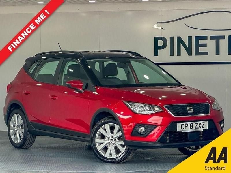 Red Used 2018 Seat Arona SE SUV | £8,699 (Fair price) - Image 1/3