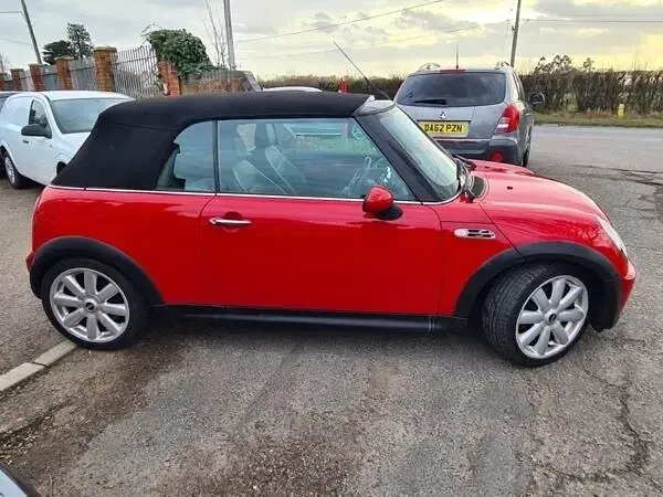 Used Mini Cooper S Cabriolet 2008 Red Cabriolet