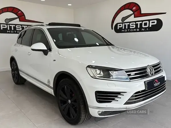 Usado VW Touareg R-line 262 HP (192 kW) 2017 Branco SUV