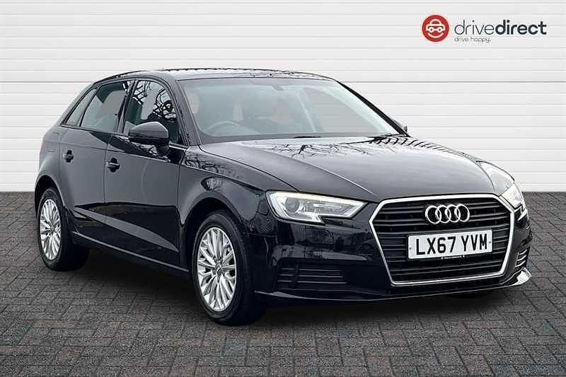 Black Used 2018 Audi A3 Advanced Hatchback | £9,495 (Good price) - Image 1/4