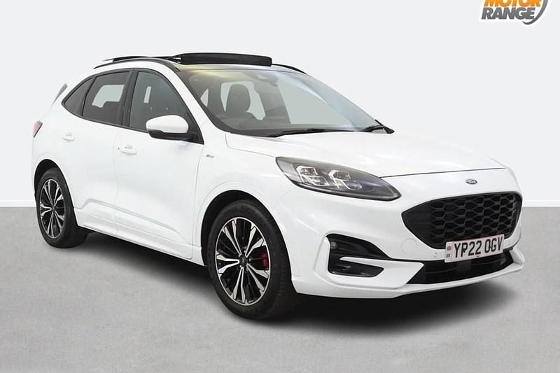 White Used 2022 Ford Kuga ST-Line X SUV | £19,395 (Fair price) - Image 1/1