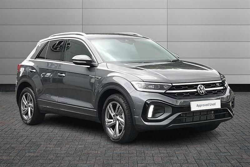 Indium grey New 2025 VW T-Roc R-line SUV | £30,295 (Super price) - Image 1/4