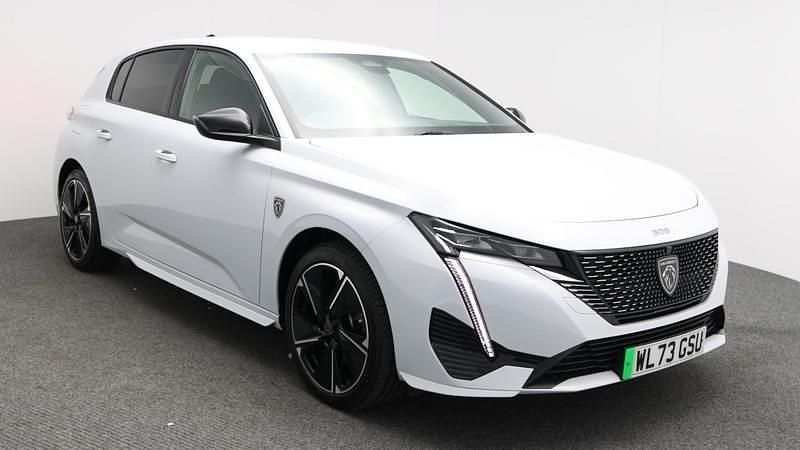 Used Peugeot e-308 GT 114 kW (156 HP) 2024 White Hatchback