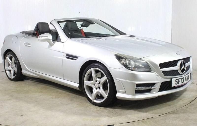 Silver Used 2013 Mercedes SLK250 AMG Cabriolet | £6,500 (Good price) - Image 1/3