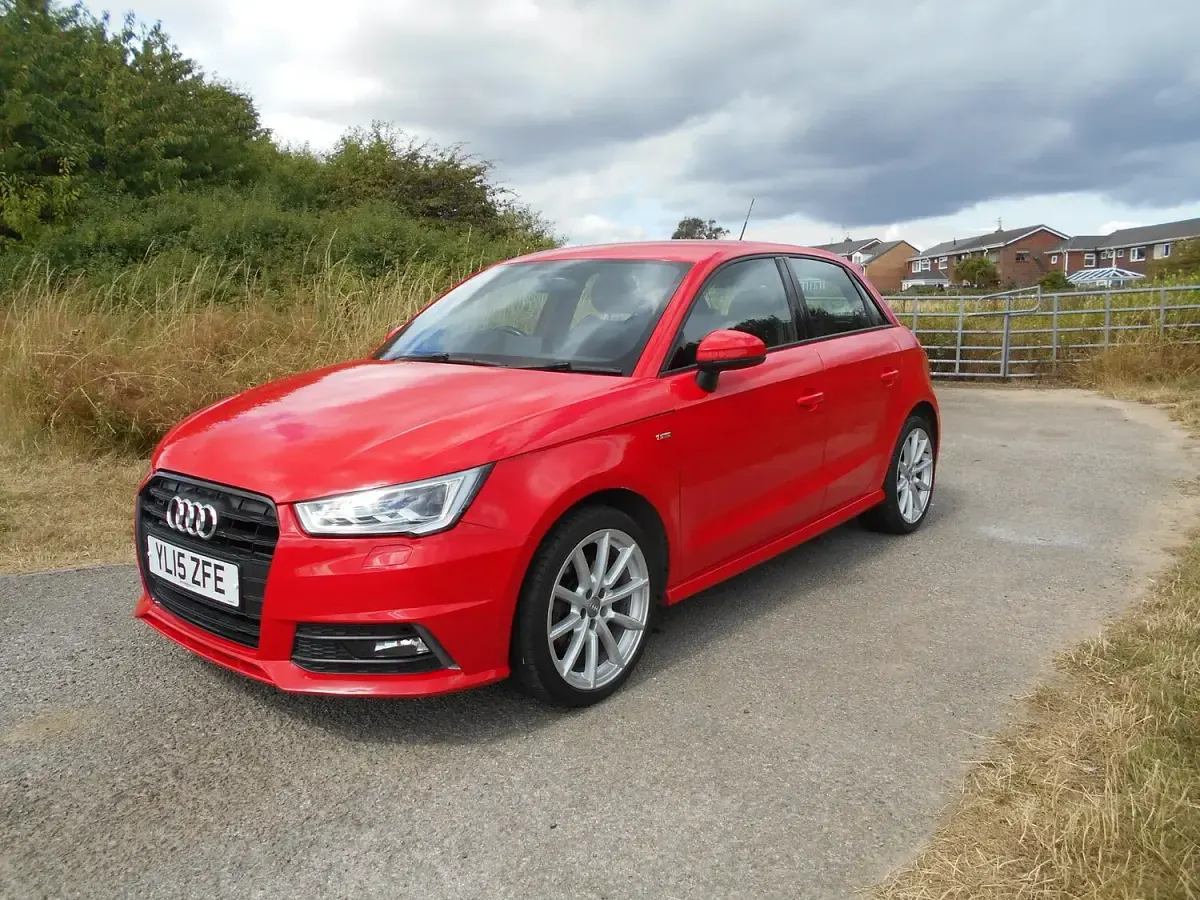 Used Audi A1 S-Line 2015 Red Hatchback