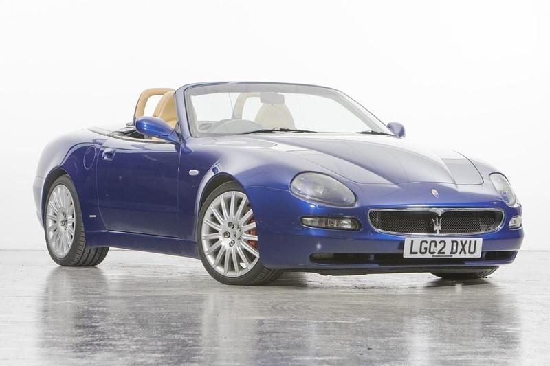 Used Maserati Spyder GT 2002 Blue Cabriolet