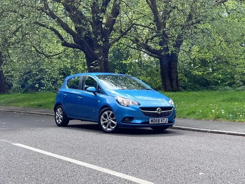 Używany Vauxhall Corsa 90 KM (66 kW) 2019 Niebieski Hatchback