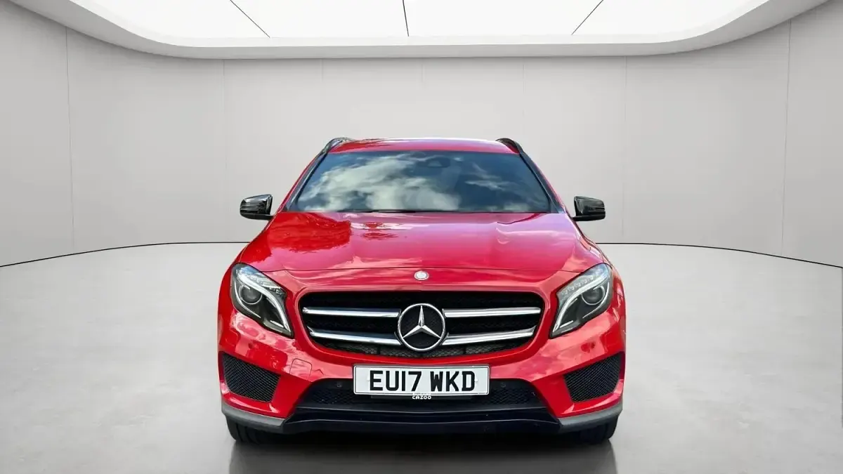 Used Mercedes GLA220 AMG line 177 HP (130 kW) 2017 Red SUV