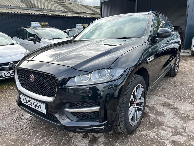 Second-hand Jaguar F-Pace R-Sport 2018 Negru SUV