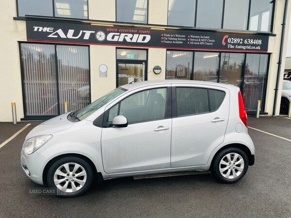 Silver Used 2013 Vauxhall Agila Hatchback | £5,295 (Fair price) - Image 1/4