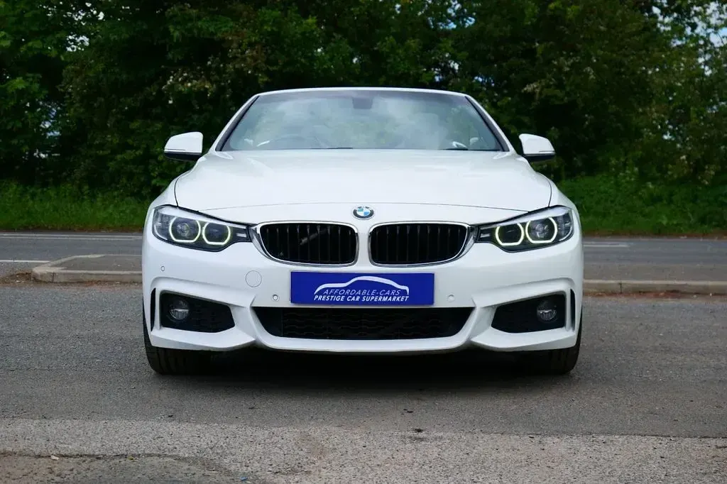 Used BMW 420 Cabriolet M Sport 184 HP (135 kW) 2018 White Cabriolet