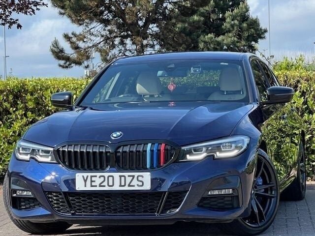 Blue Used 2020 BMW 320 M Sport Sedan | £25,995 (Expensive) - Image 1/4