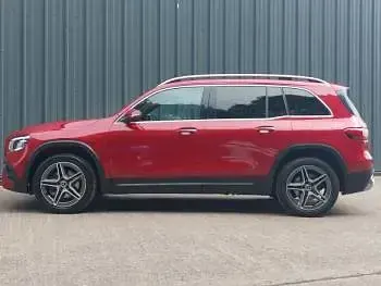 Used Mercedes GLB200 AMG Line Premium 163 HP (119 kW) 2021 Red SUV
