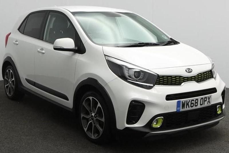 Used Kia Picanto X-Line 83 HP (61 kW) 2018 White Hatchback