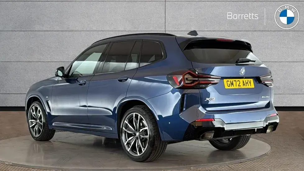 Used BMW X3 M Sport 187 HP (137 kW) 2022 Blue SUV