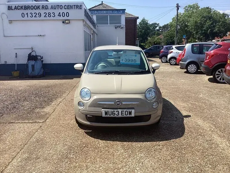 Used Fiat 500 S 69 HP (50 kW) 2013 Beige Hatchback