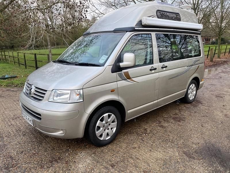 Used VW T5 130 HP (95 kW) 2006 Beige Van
