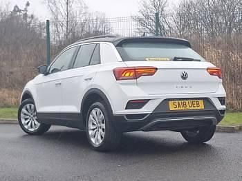 Used VW T-Roc SE 150 HP (110 kW) 2018 White SUV