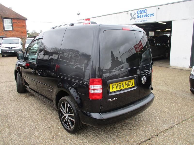 Used VW Caddy Black Edition 102 HP (75 kW) 2014 Black MPV