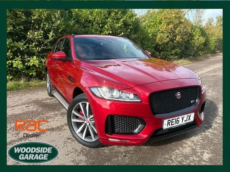 Red Used 2016 Jaguar F-Pace S SUV | £13,995 (Fair price) - Image 1/4